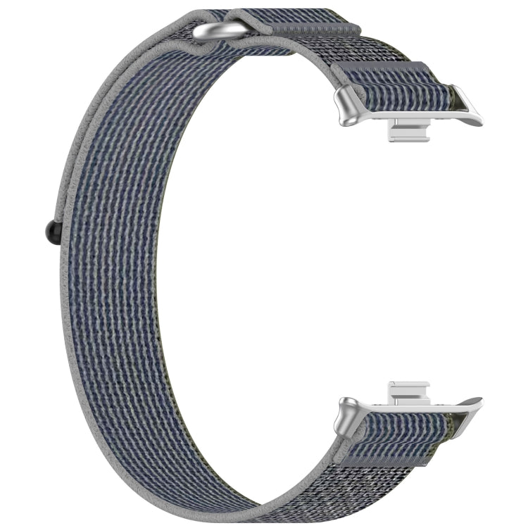 For vivo iQOO Watch GT Loop Nylon Hook and Loop Fastener Watch Band