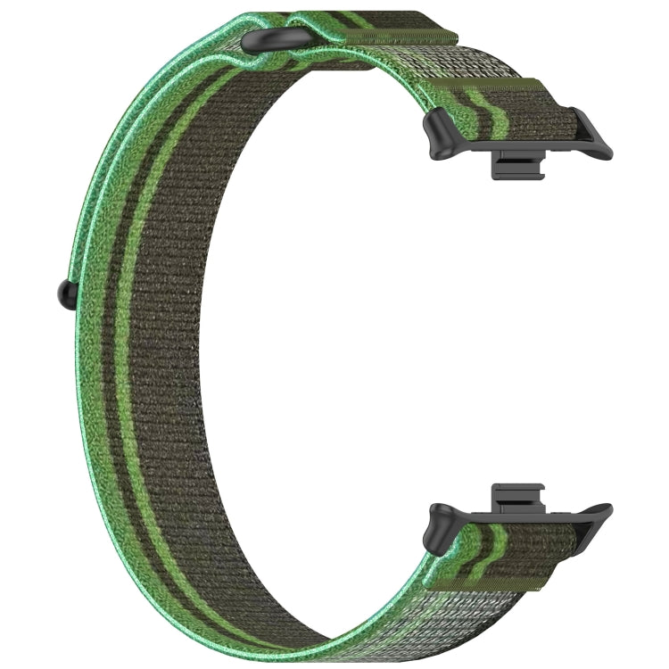 For vivo iQOO Watch GT Loop Nylon Hook and Loop Fastener Watch Band