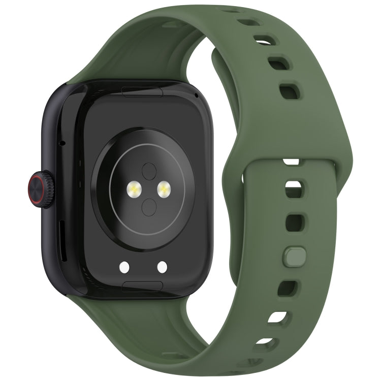 For vivo iQOO Watch GT Solid Color Silicone Watch Band