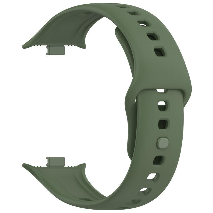 For vivo iQOO Watch GT Solid Color Silicone Watch Band