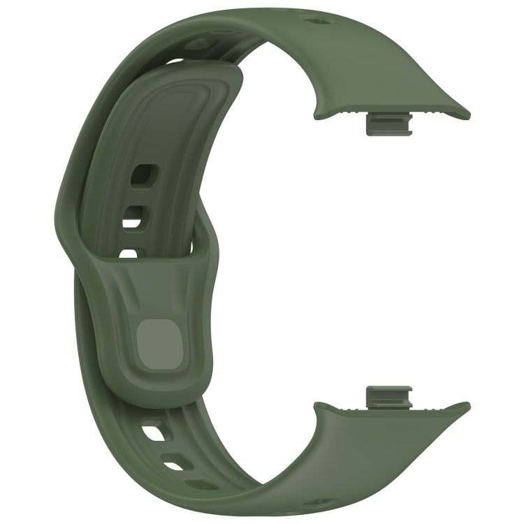 For vivo iQOO Watch GT Solid Color Silicone Watch Band