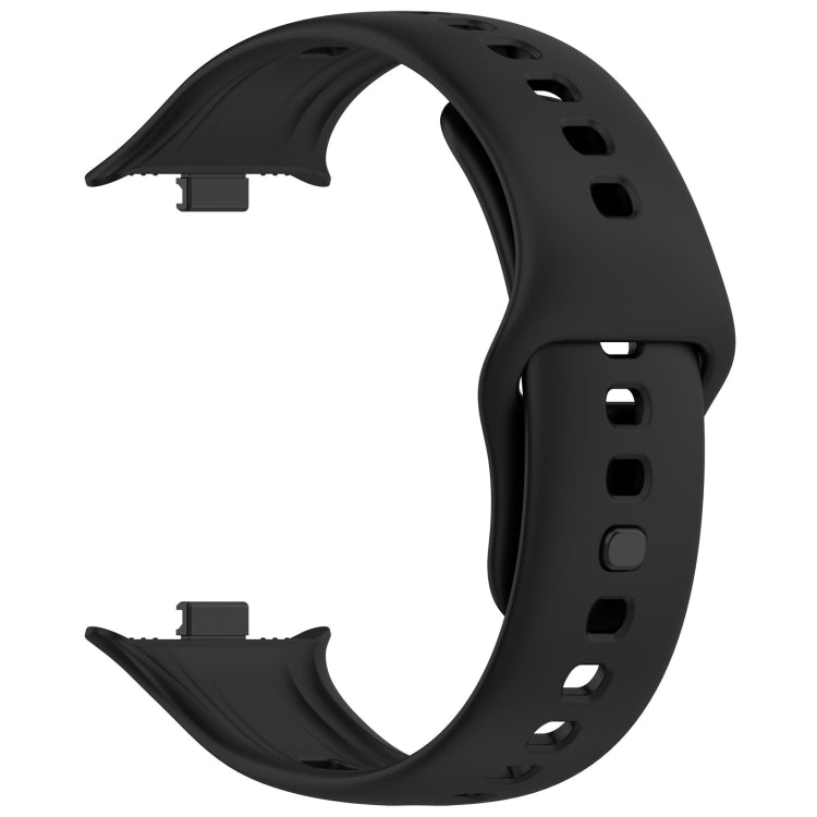 For vivo iQOO Watch GT Solid Color Silicone Watch Band