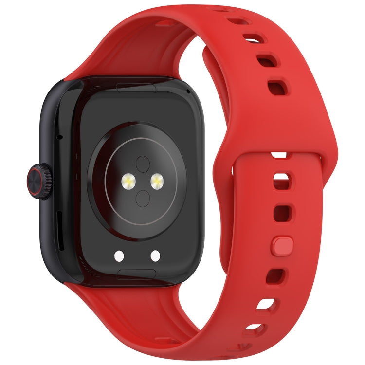 For vivo iQOO Watch GT Solid Color Silicone Watch Band