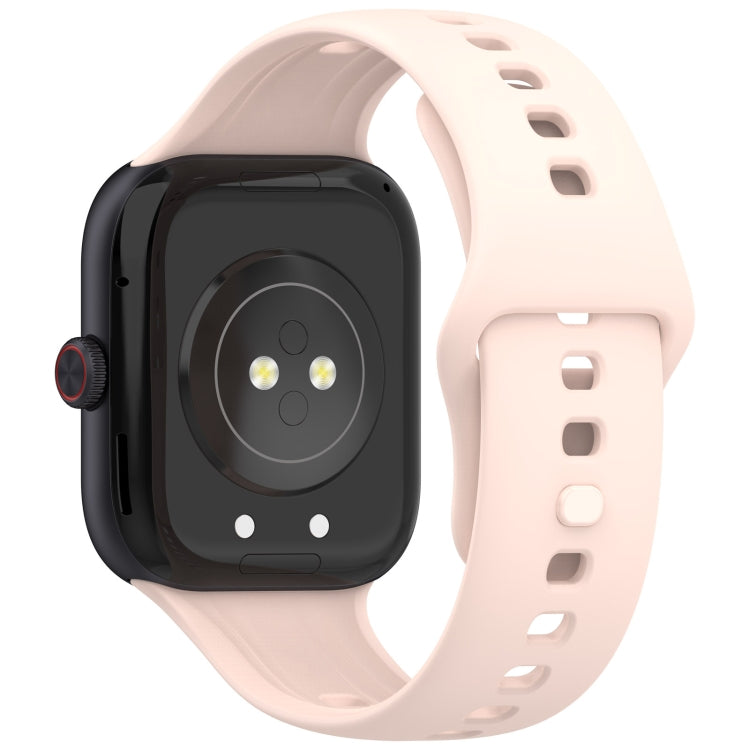 For vivo iQOO Watch GT Solid Color Silicone Watch Band