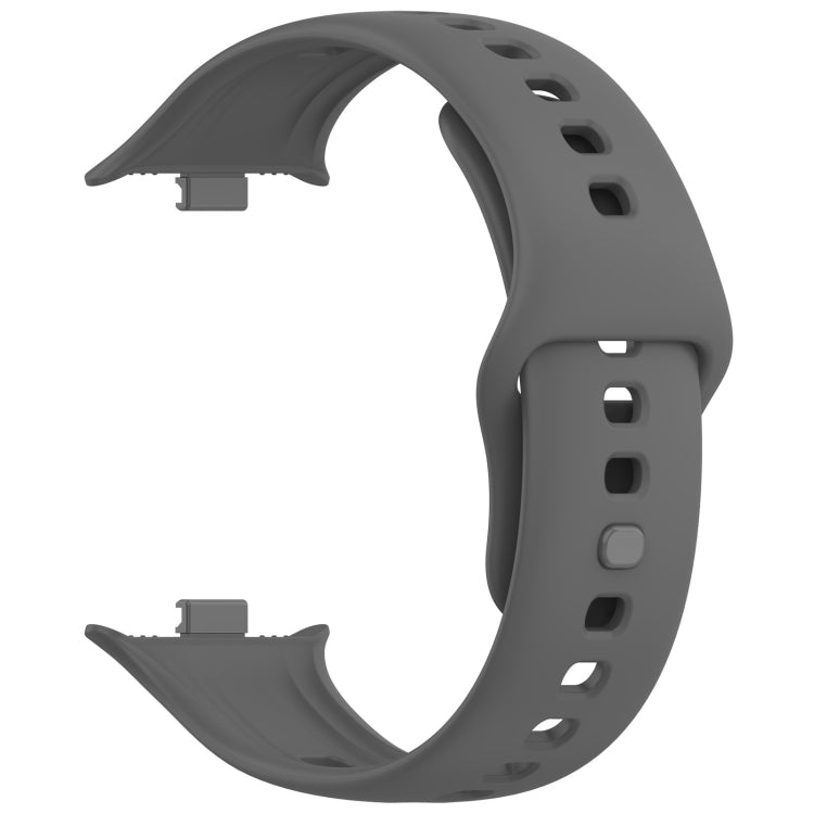For vivo iQOO Watch GT Solid Color Silicone Watch Band