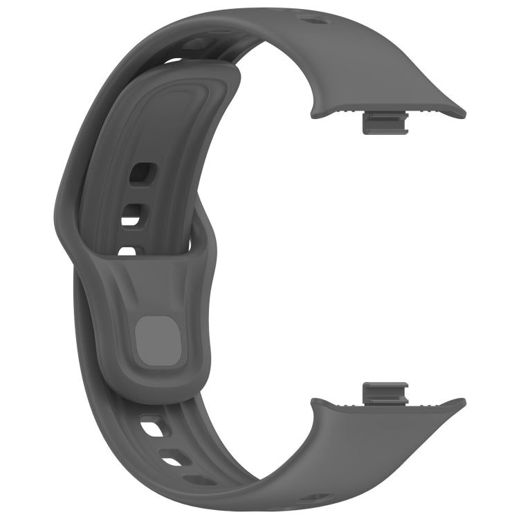 For vivo iQOO Watch GT Solid Color Silicone Watch Band