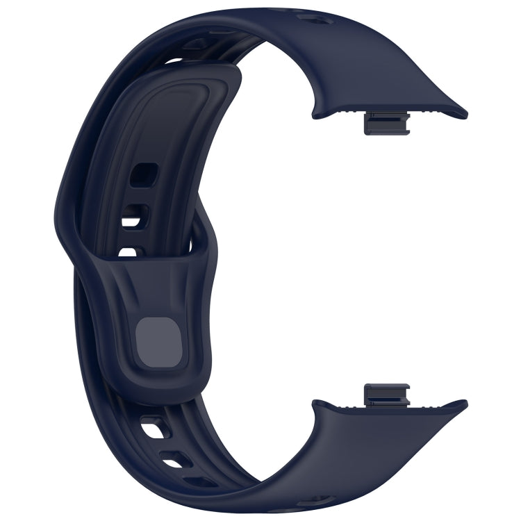For vivo iQOO Watch GT Solid Color Silicone Watch Band