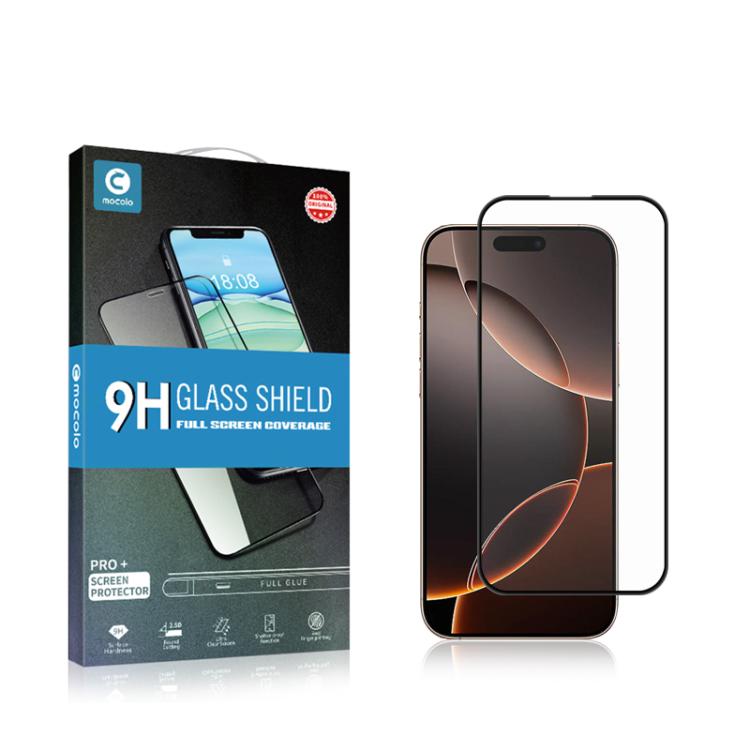 For iPhone 17 mocolo 2.5D Full Glue Full Cover Tempered Glass Film