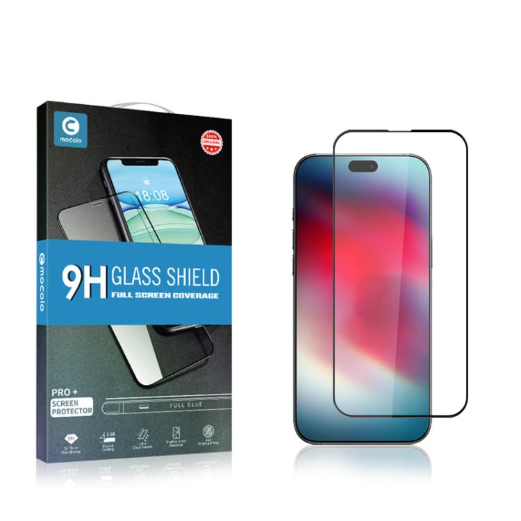 For iPhone Air mocolo 2.5D Full Glue Full Cover Tempered Glass Film