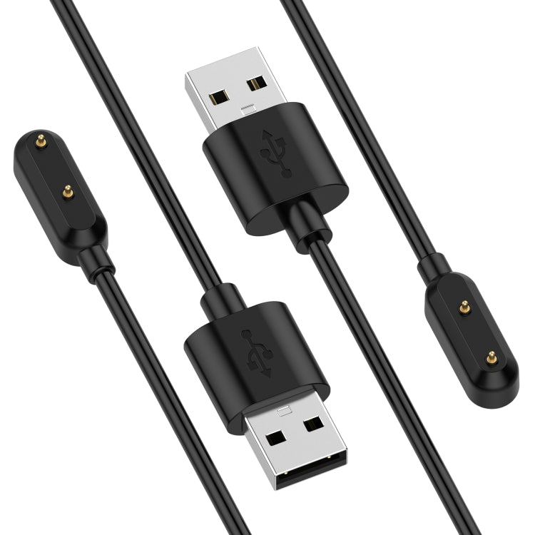 For vivo iQOO Watch GT USB Interface Smart Watch Magnetic Charging Cable, Length: 1m - Black