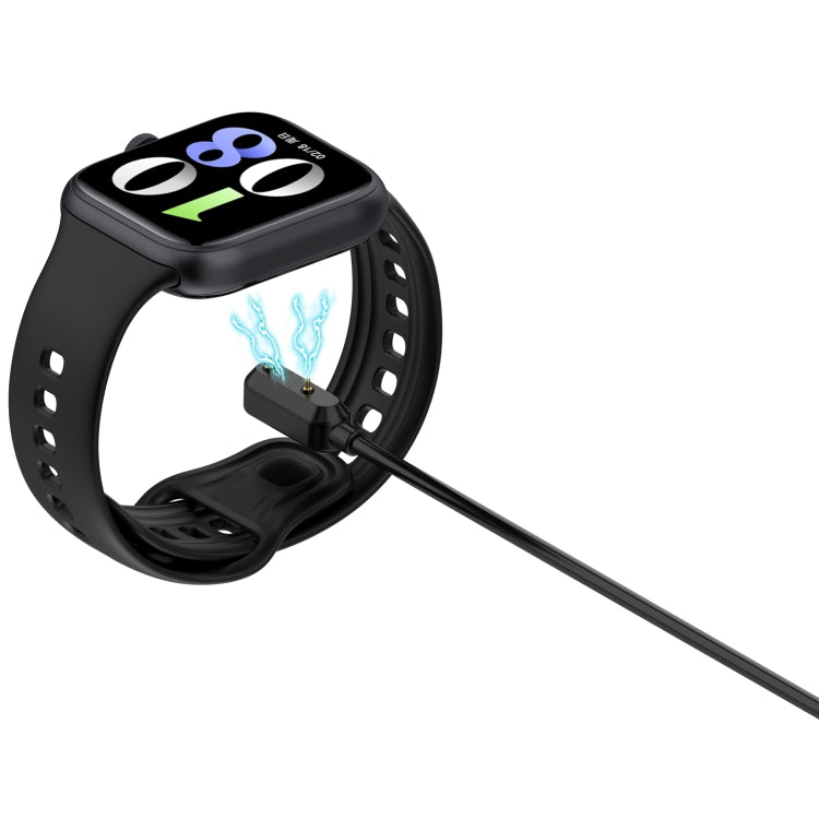 For vivo iQOO Watch GT USB Interface Smart Watch Magnetic Charging Cable, Length: 1m - Black