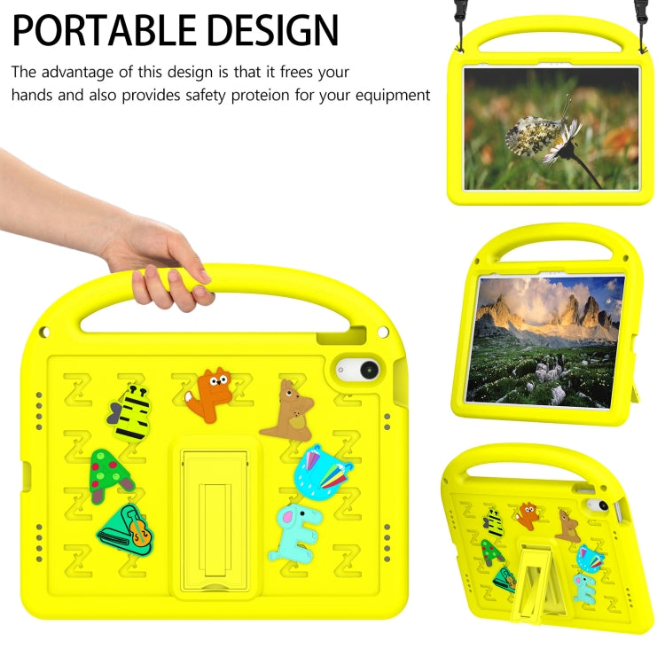For iPad 2025 / 2022 Cartoon Sparrow EVA Shockproof Tablet Case