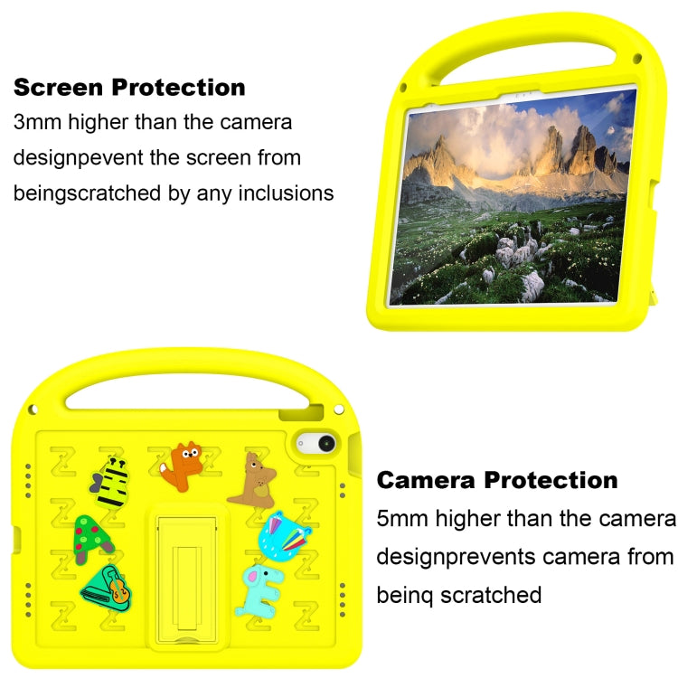 For iPad 2025 / 2022 Cartoon Sparrow EVA Shockproof Tablet Case