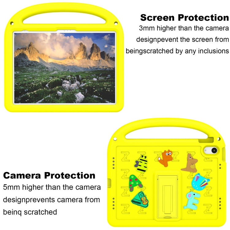 For iPad 2025 / 2022 Cartoon Sparrow EVA Shockproof Tablet Case