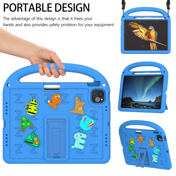 For iPad Pro 11 2025 / 2024 Cartoon Sparrow EVA Shockproof Tablet Case