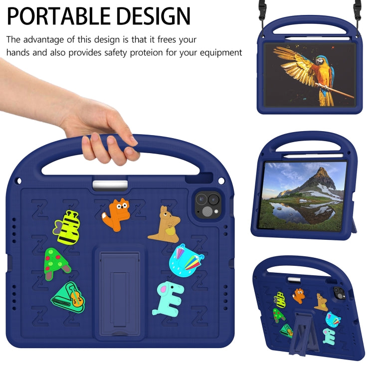 For iPad Pro 11 2025 / 2024 Cartoon Sparrow EVA Shockproof Tablet Case