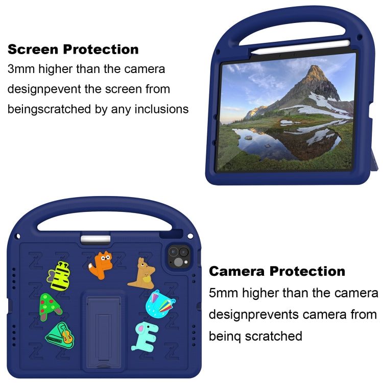 For iPad Pro 11 2025 / 2024 Cartoon Sparrow EVA Shockproof Tablet Case