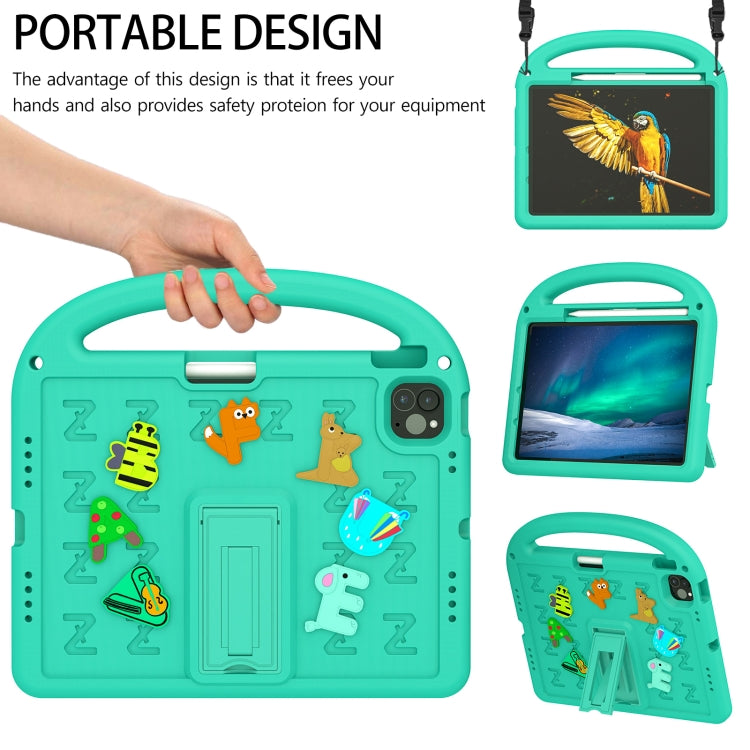 For iPad Pro 11 2025 / 2024 Cartoon Sparrow EVA Shockproof Tablet Case