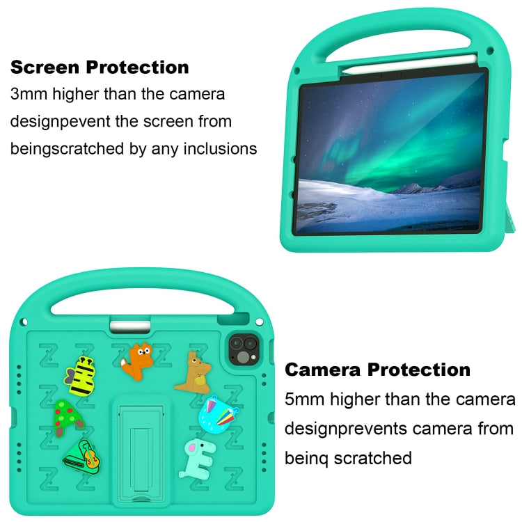 For iPad Pro 11 2025 / 2024 Cartoon Sparrow EVA Shockproof Tablet Case