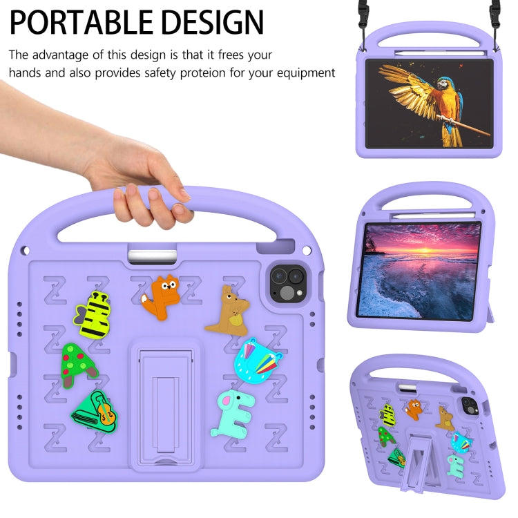 For iPad Pro 11 2025 / 2024 Cartoon Sparrow EVA Shockproof Tablet Case