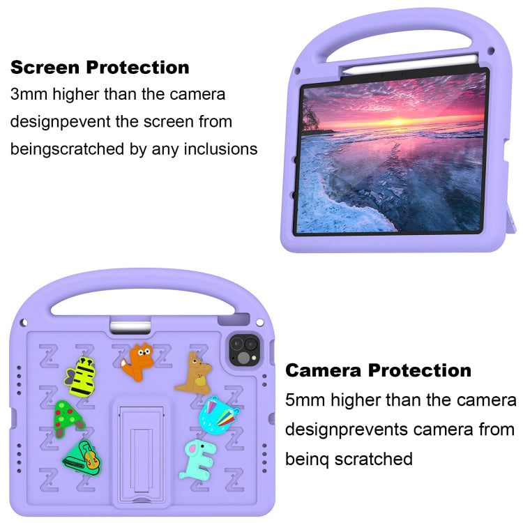 For iPad Pro 11 2025 / 2024 Cartoon Sparrow EVA Shockproof Tablet Case