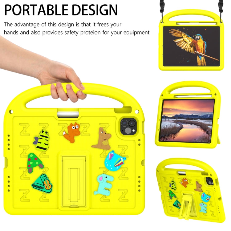 For iPad Pro 11 2025 / 2024 Cartoon Sparrow EVA Shockproof Tablet Case