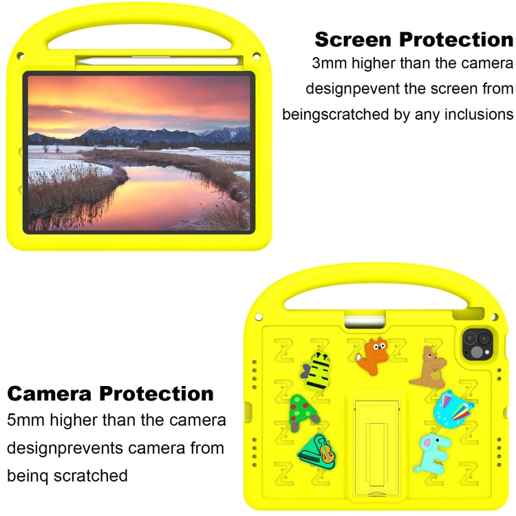 For iPad Pro 11 2025 / 2024 Cartoon Sparrow EVA Shockproof Tablet Case