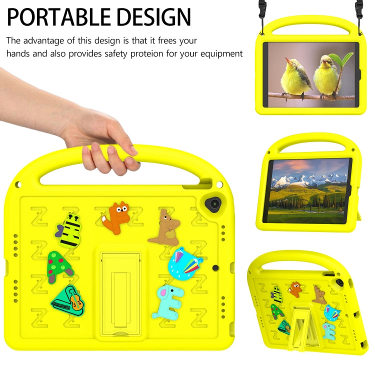 For iPad 10.2 / Air 3 10.5 Cartoon Sparrow EVA Shockproof Tablet Case