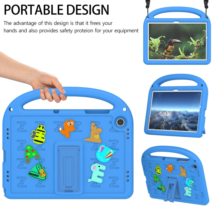 For Galaxy Tab A11+ / A9+ Cartoon Sparrow EVA Shockproof Tablet Case