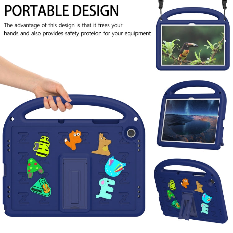For Galaxy Tab A11+ / A9+ Cartoon Sparrow EVA Shockproof Tablet Case