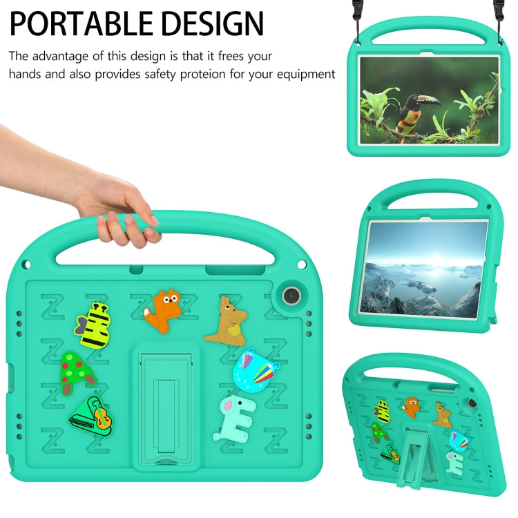For Galaxy Tab A11+ / A9+ Cartoon Sparrow EVA Shockproof Tablet Case
