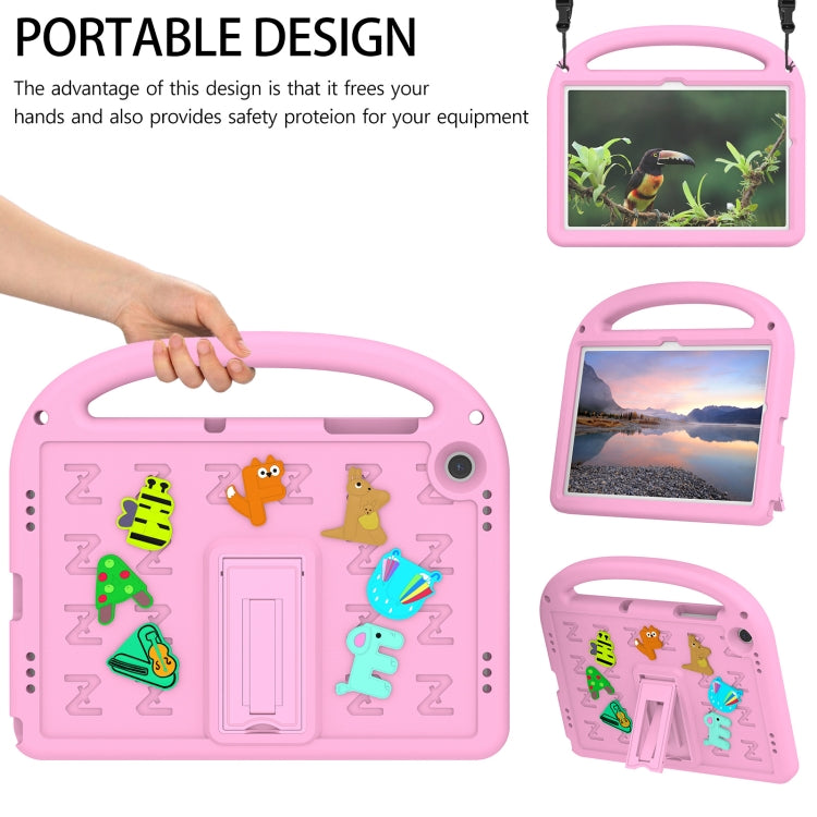 For Galaxy Tab A11+ / A9+ Cartoon Sparrow EVA Shockproof Tablet Case