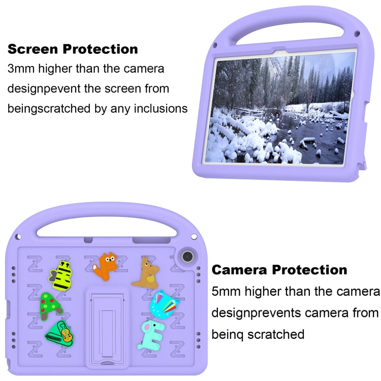 For Galaxy Tab A11+ / A9+ Cartoon Sparrow EVA Shockproof Tablet Case