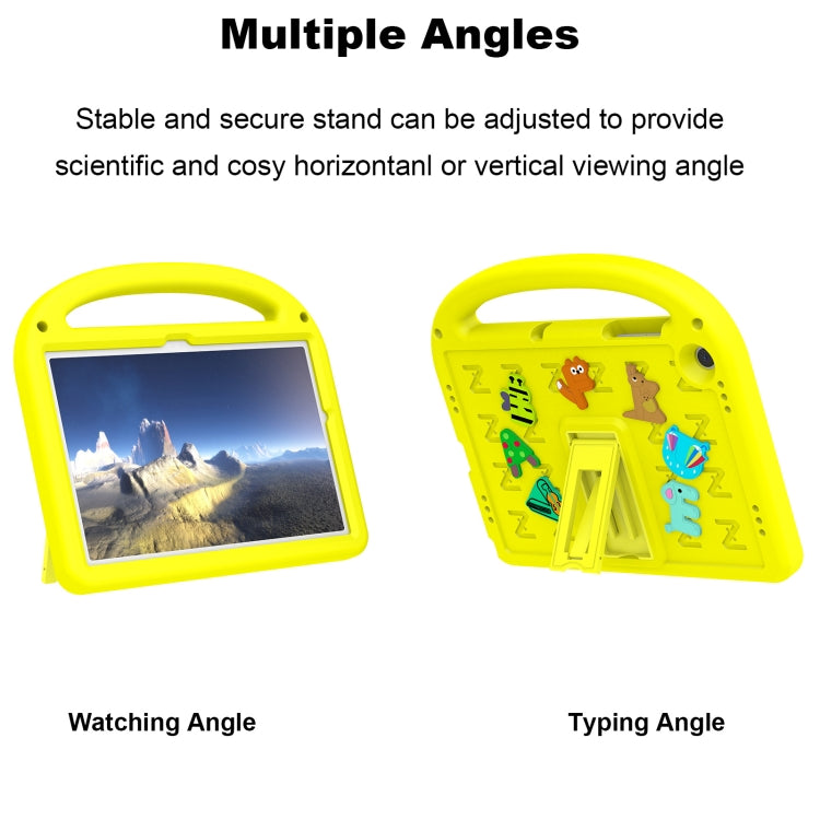 For Galaxy Tab A11+ / A9+ Cartoon Sparrow EVA Shockproof Tablet Case