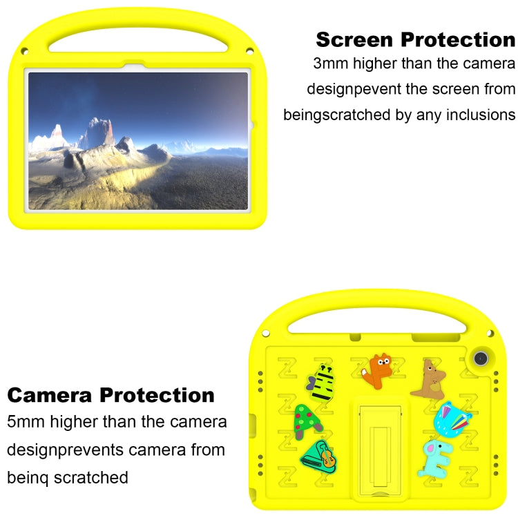For Galaxy Tab A11+ / A9+ Cartoon Sparrow EVA Shockproof Tablet Case