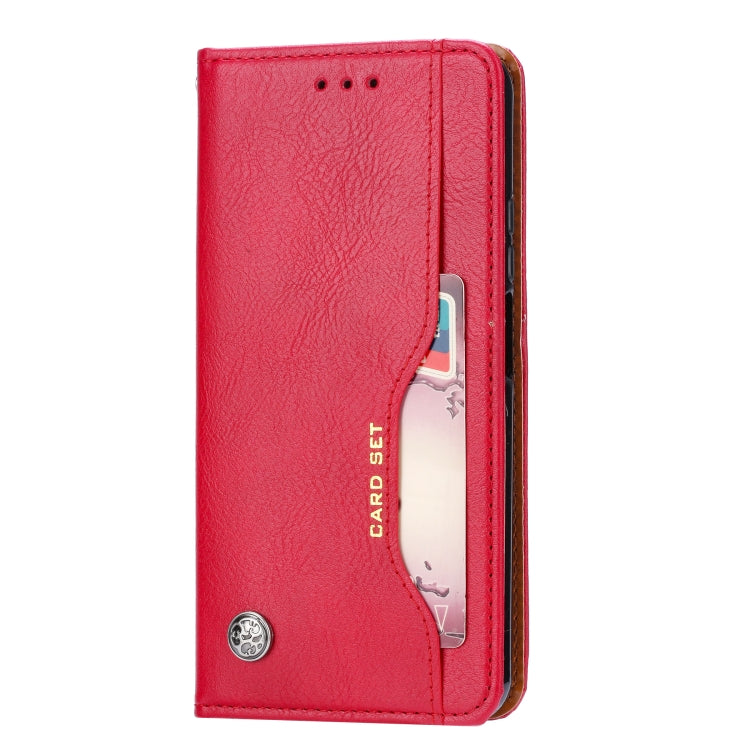 Knead Skin Texture Horizontal Flip Leather Case for Huawei Honor 20, with Photo Frame & Holder & Card Slots & Wallet