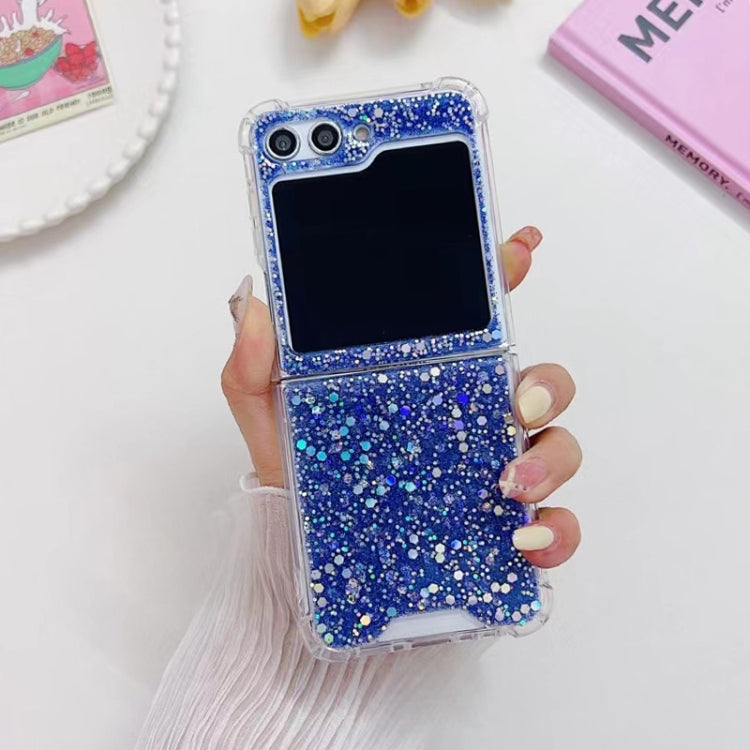 For Samsung Galaxy Z Flip7 FE / Flip6 Glitter Sequins Epoxy TPU Phone Case