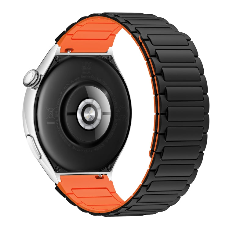 For Ticwatch Pro 2020 22mm I-shaped Magnetic Silicone Watch Band