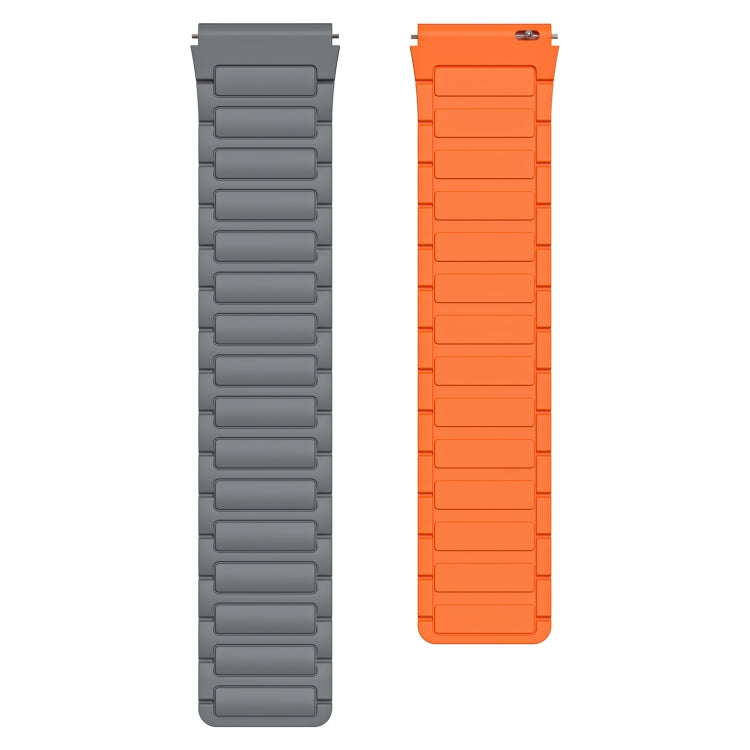 For COROS Pace 3 22mm I-shaped Magnetic Silicone Watch Band