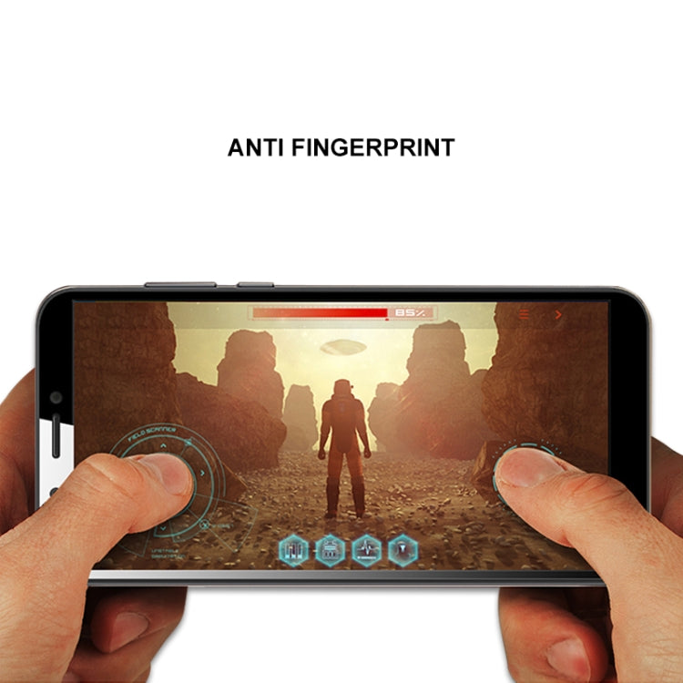 mocolo 0.33mm 9H 2.5D Full Glue Tempered Glass Film for Huawei Honor 7A / Enjoy 8e / Y6 2018(Black)