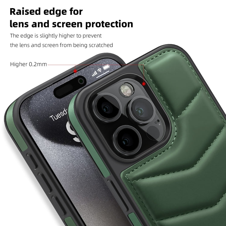 For iPhone 11 Down Jacket Card Bag Holder MagSafe Phone Case