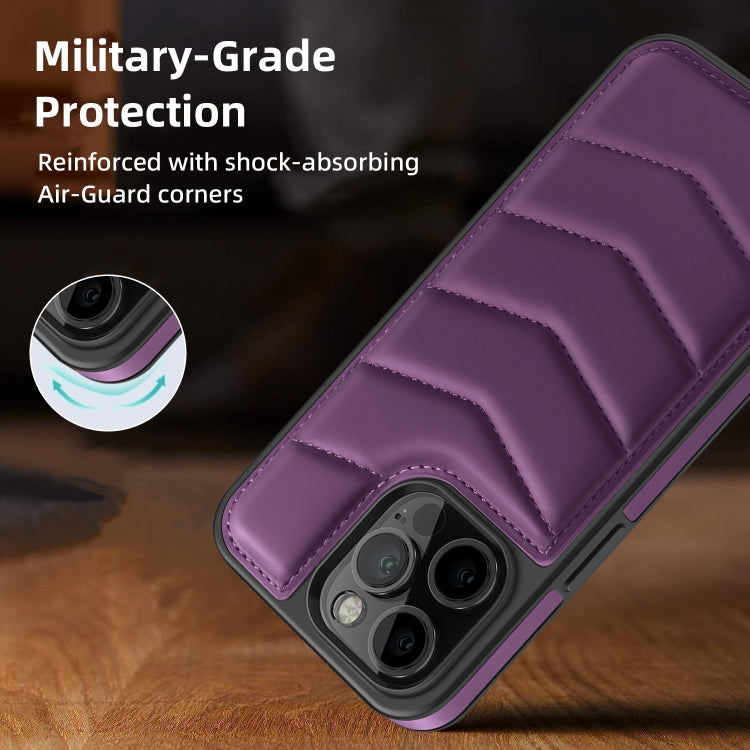 For iPhone 11 Down Jacket Card Bag Holder MagSafe Phone Case