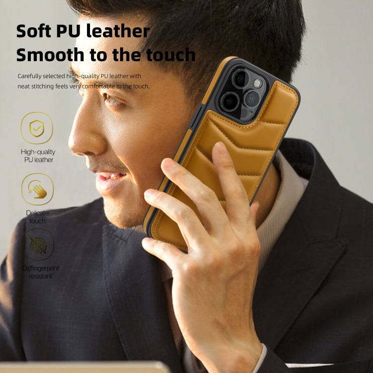 For iPhone 11 Pro Max Down Jacket Card Bag Holder MagSafe Phone Case