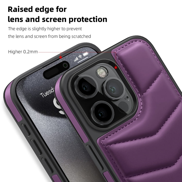For iPhone 14 Pro Down Jacket Card Bag Holder MagSafe Phone Case