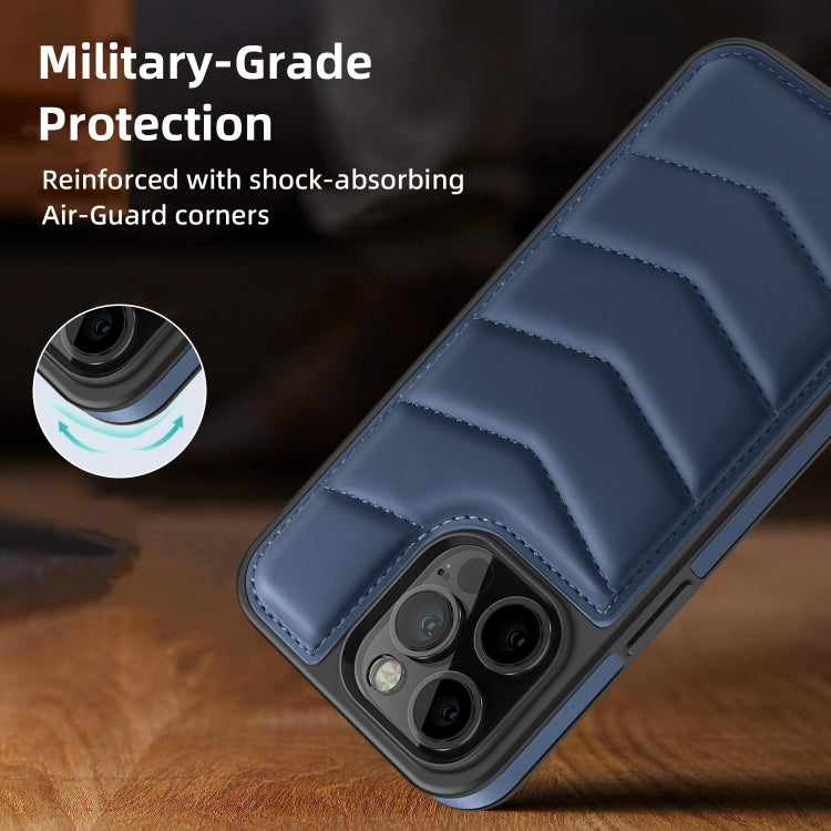 For iPhone 14 Plus Down Jacket Card Bag Holder MagSafe Phone Case