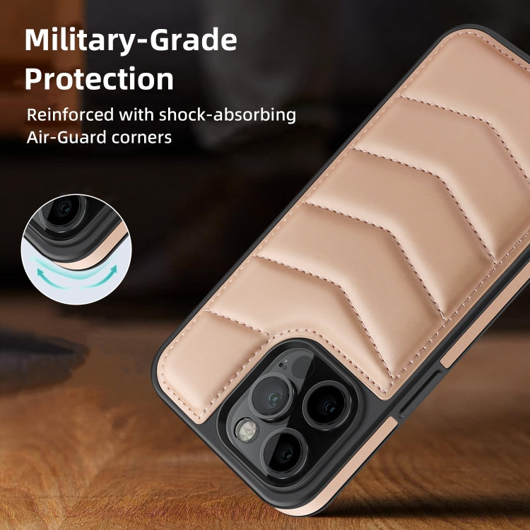 For iPhone 15 Plus Down Jacket Card Bag Holder MagSafe Phone Case