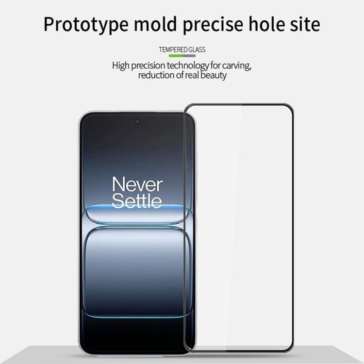 For OnePlus Ace 5 Ultra PINWUYO 9H 3D Curved Full Screen Explosion-proof Tempered Glass Film - Black
