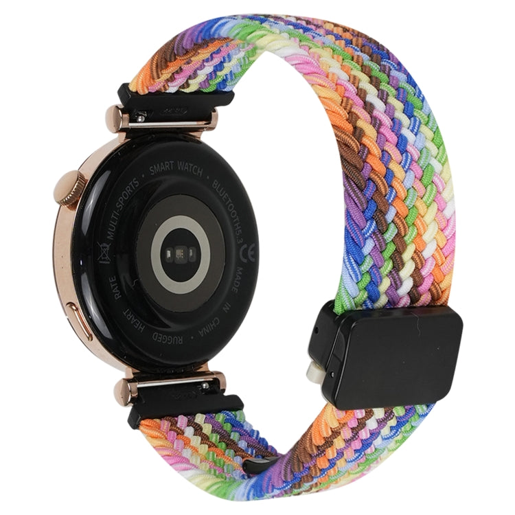 For Samsung Galaxy Gear S3 Classic 22mm Magnetic Buckle Braided Watch Band
