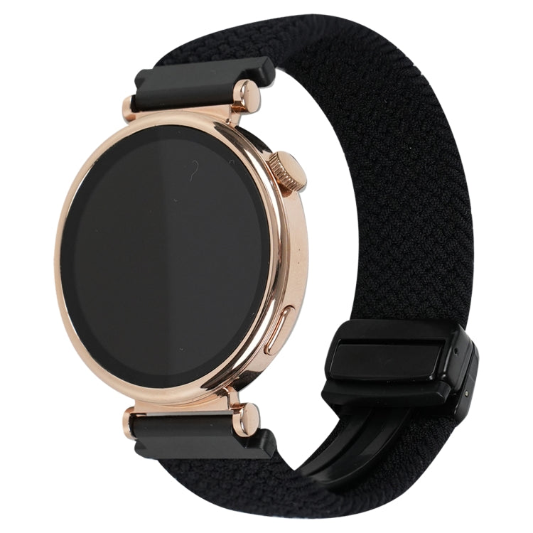 For Huawei Watch GT2 46mm 22mm Magnetic Buckle Braided Watch Band