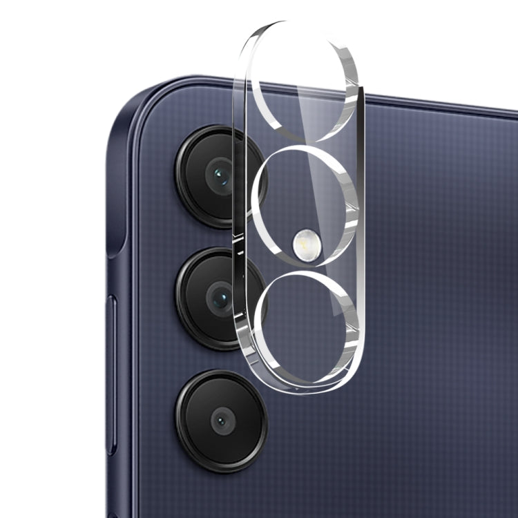 For Galaxy A25 5G NORTHJO 3 in 1 TPU Phone Case with Screen Protector and Lens Film - Transparent